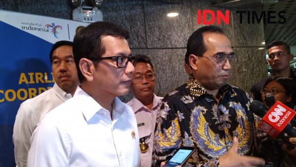 Menhub: Penerbangan Indonesia Turun 30 Persen akibat Virus Corona