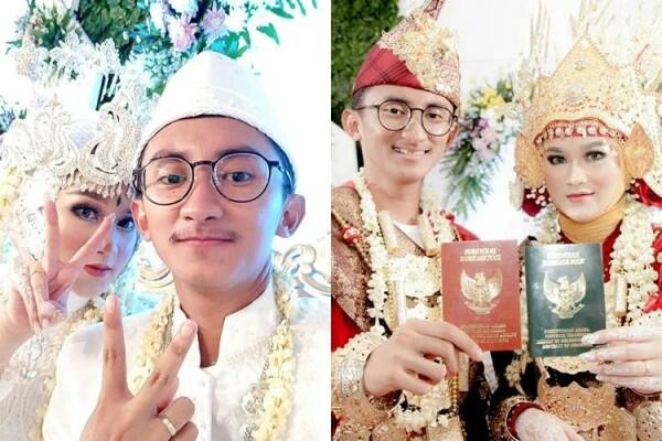 Berawal dari DM Berakhir di Pelaminan, Kisah Sejoli Ini Bikin Baper
