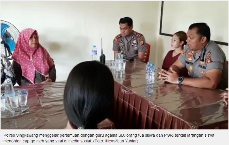 Guru Denda Murid Nonton Cap Go Meh, Sudah Intoleran, Mata Duitan Pula