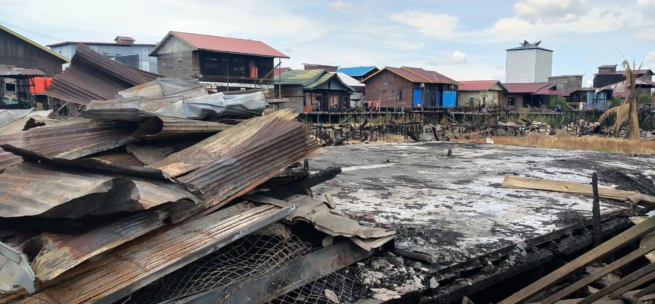 Saat Si Jago Merah Merampas Tempat Pengajian Ratusan Anak di Kukar