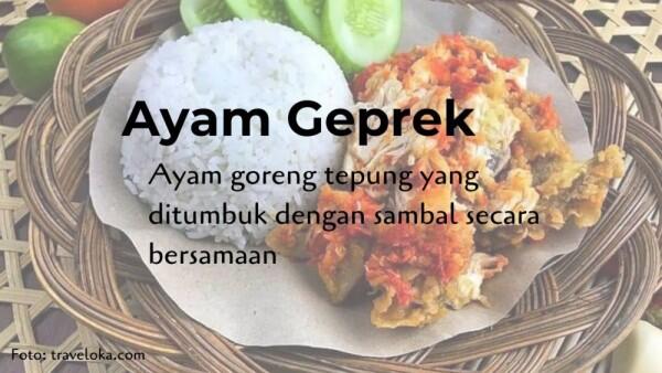 10 Kata Baru dalam Pemuktahiran KBBI Online, Ayam Geprek Ada Juga!