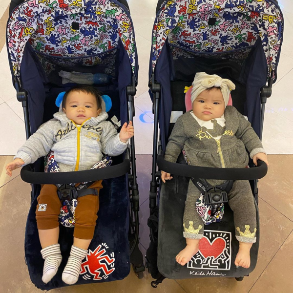 Bayi Stylish, 10 Gaya Si Kembar Shaldy & Shelma yang Fashionable Abis