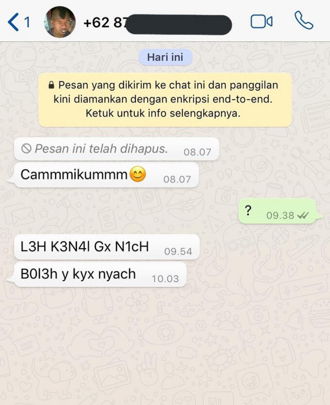 10 Chat WhatsApp Tergokil Dijamin Auto Ngakak