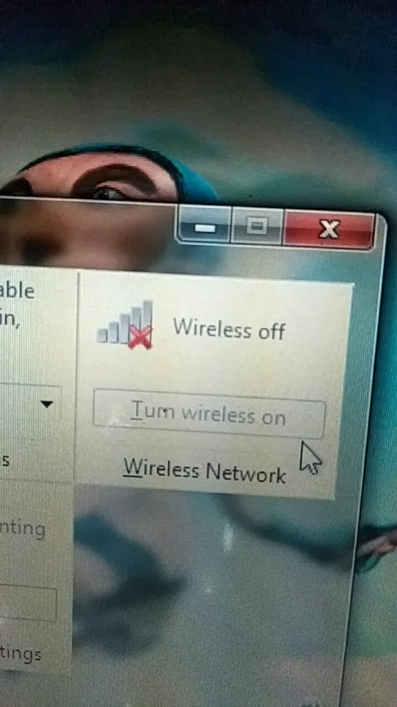 (Help) Wireless tidak terhubung.