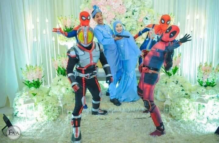 Antar Adik Perempuan Bungsu Nikah Para Abang Gunakan Cosplay Superhero Asli Keren Kaskus 