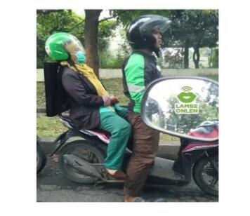 10 Potret Penumpang Ojol yang Bikin Ngakak