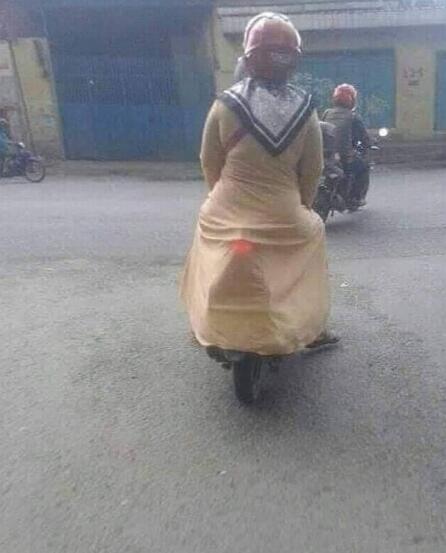 10 Potret Penumpang Ojol yang Bikin Ngakak