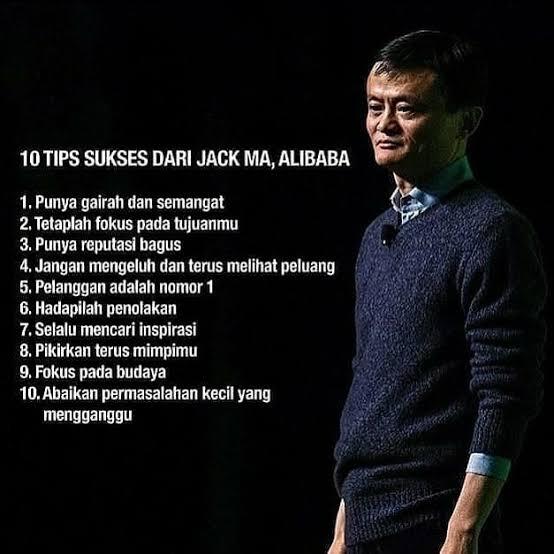 Pesan Jack Ma