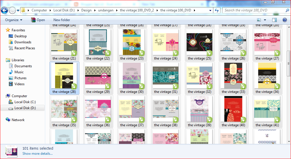 Berbagi 100 Desain Undangan siap edit gratis
