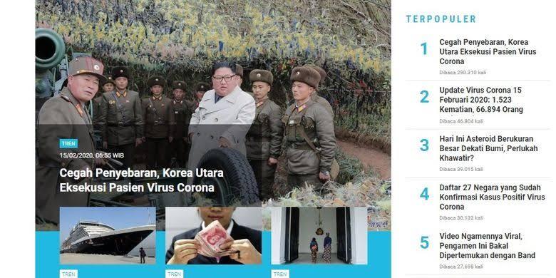 Terinfeksi Virus Corona Di Korea Utara, Bisa Di Eksekusi Mati Loh Gan
