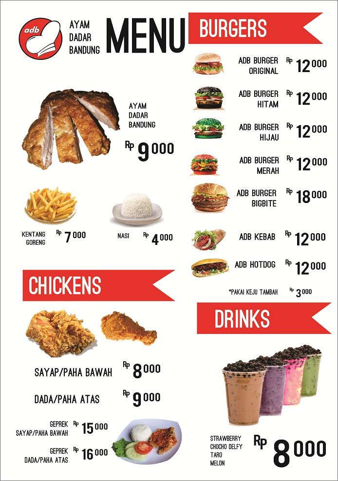 Franchise Waralaba resto AYAM DADAR BANDUNG