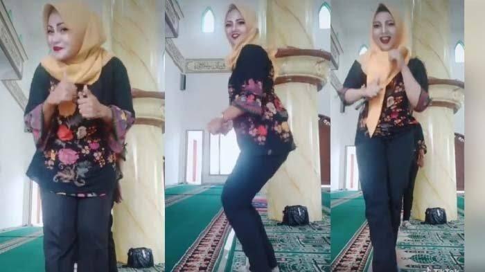 Viral! Video ibu-Ibu Joget Di Masjid, Waduh Heboh Banget Dah Gan