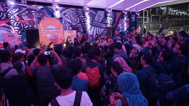 Begini Serunya Bahana On MRT Stage Bareng Virzha
