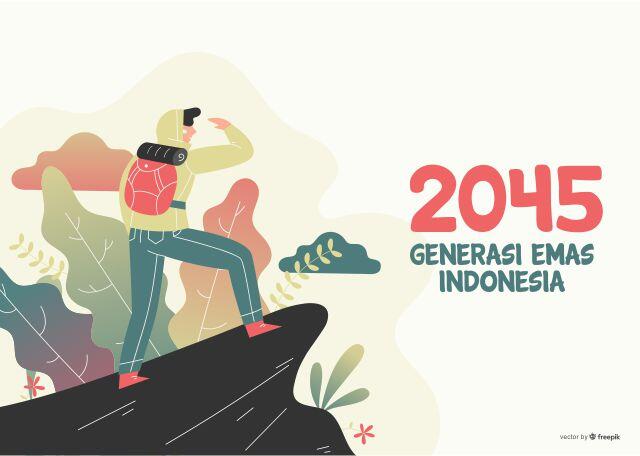 Indonesia Emas 2045 : Sebuah Realitas Semu