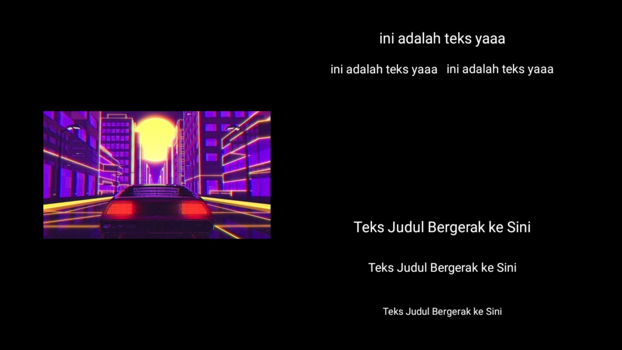 Cara Bikin End Credits Video