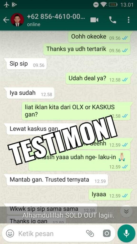 Testimoni pembeli Akun Mobile Legends