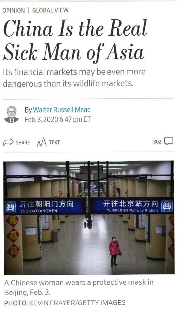 China Usir 3 Wartawan Wall Street Journal, AS Mengamuk