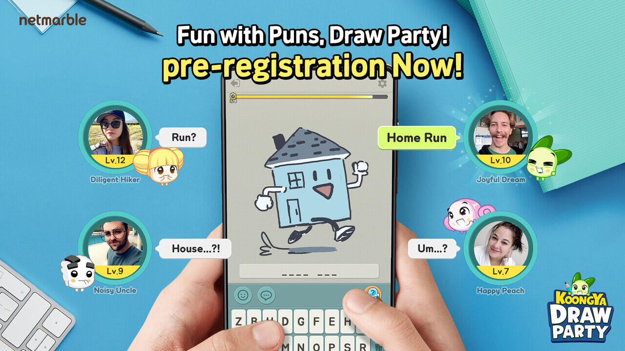 Kenalan Sama Koongya Draw Party, Game Kuis Gambar Koplak dari Netmarble