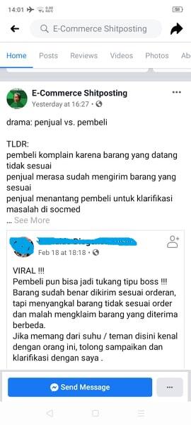 Online Shop Jaman Sekarang Pembeli Juga Bisa Nipu