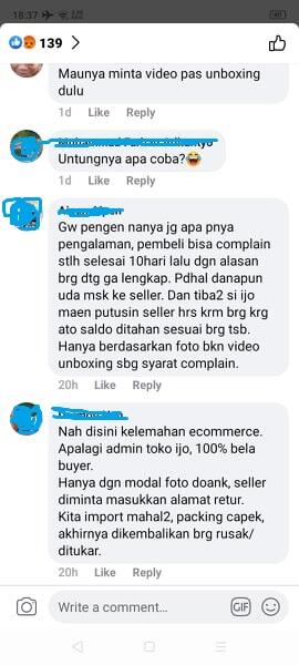 Online Shop Jaman Sekarang Pembeli Juga Bisa Nipu