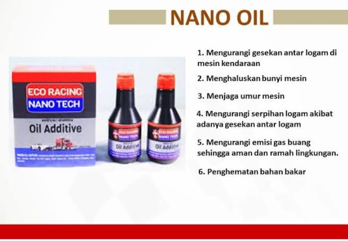 🔴 AGEN RESMI
DISTRIBUTOR OIL ADDITIVE NANO TECH ECO RACING DARI PT. BEST