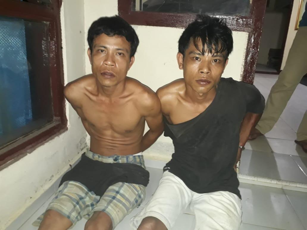 Spesialis Pencuri Besi Rel – Pendrol, Dibekuk