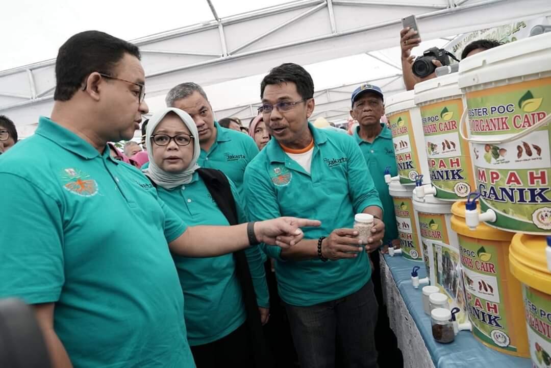 Gubenur DKI Jakarta,Peringati puncak Hari Peduli Sampah Nasional (HPSN) 2020