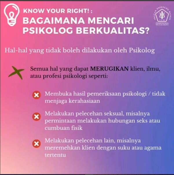 Yuk mengenal lebih dekat profesi Psikolog!