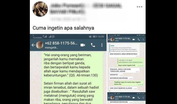 Viral! Chat Antara DC Dan Pengutang Pinjol Bikin Heboh Medsos! 