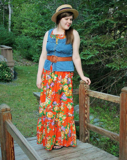 10 Inspirasi Padu Padan Hippie Style,Tampilan Jadi Chic &amp; Berani!