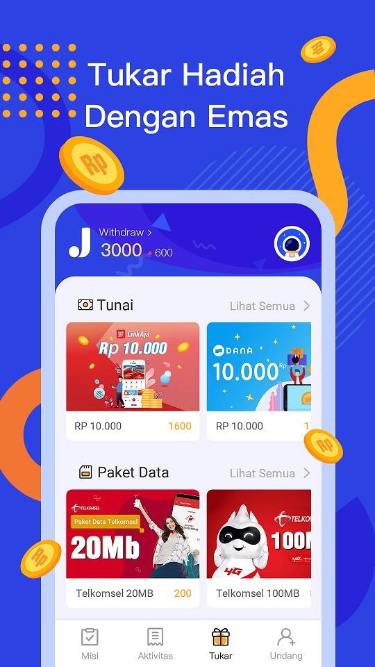 Aplikasi Penghasil Saldo Gopay, Bisa Mendapatkan Saldo Gopay Dengan Gratis