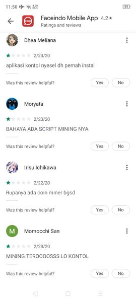 Aplikasi Karya Anak Bangsa &quot;Faceindo Mobile&quot; Disusupi Virus Mining , Hoax?