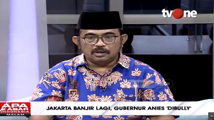 Doa Soleh dari Gubernur Anies Bikin Banjir Datang di Hari Libur?