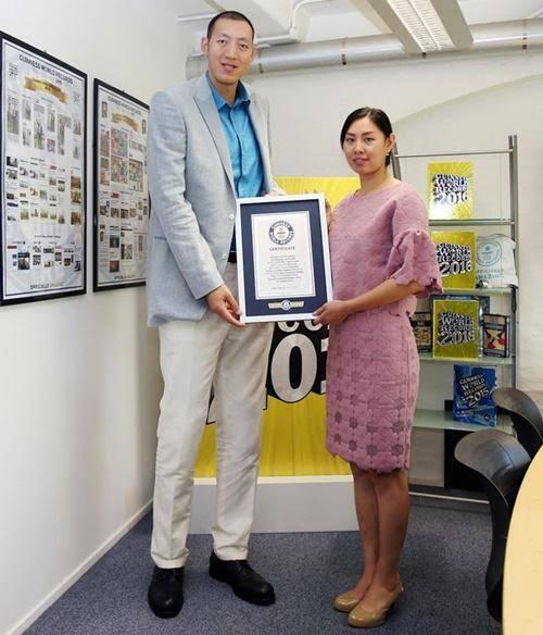 Unik! Inilah Pasangan Menikah Tertinggi di Dunia yang Tercatat Guinness World Records