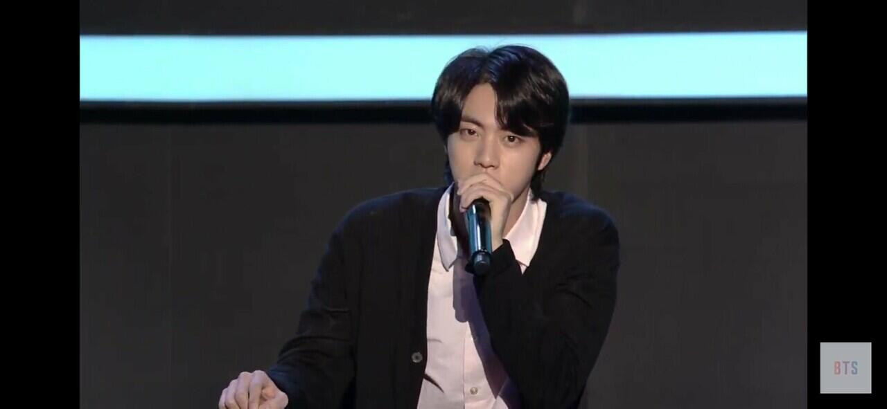 Jawaban Jin 'BTS' Soal Rencana Wamilnya di Press-Con 'Map of the Soul: 7'