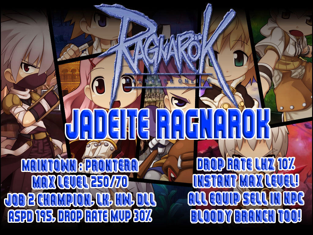 Jadeite Ragnarok Online 250/70 JOB 2