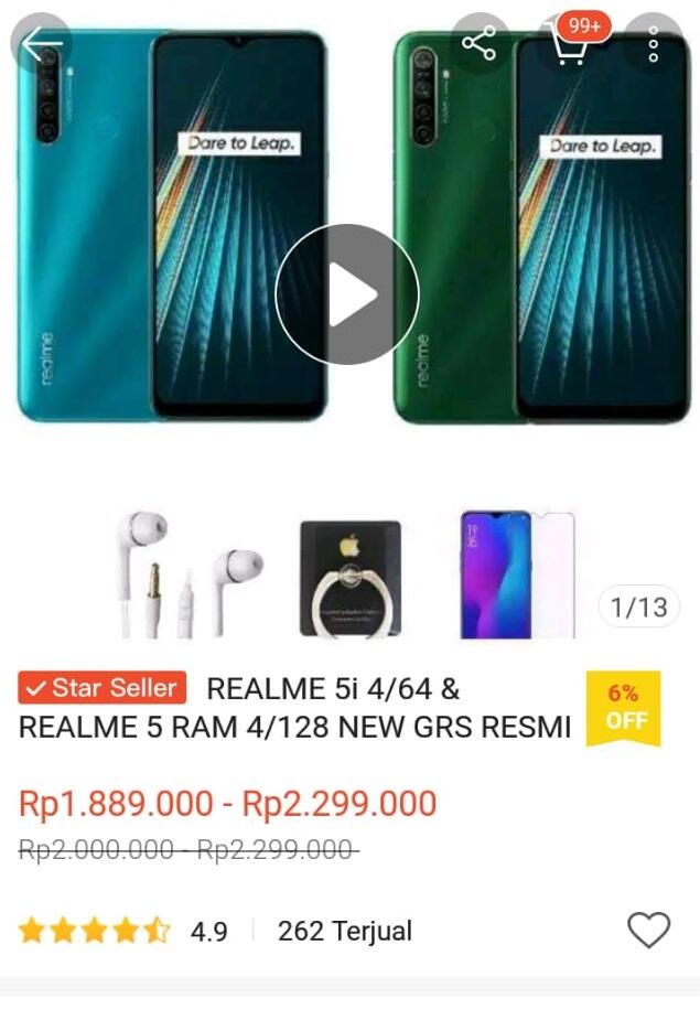 Lagi Cari HP ? Ini Dia 4 HP Ram 4GB Harga 1 Jutaan
