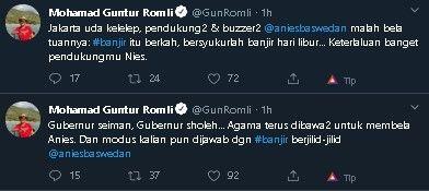 Klaim karena Gubernur Soleh Banjir Terjadi di Hari Libur, Gus Romli Berang