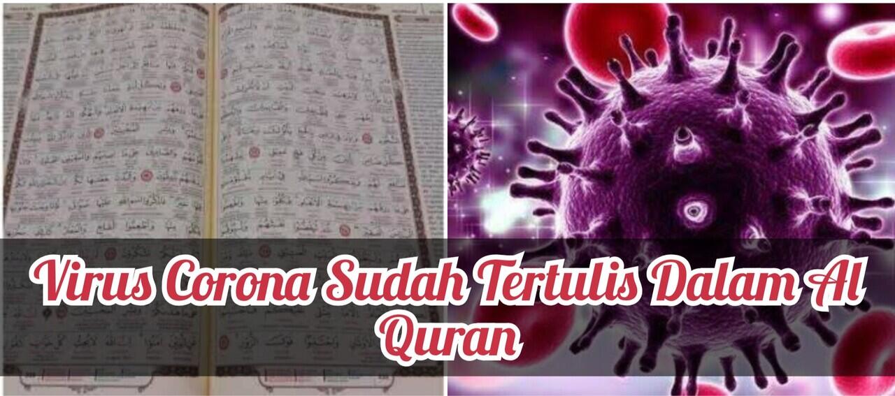 Virus Corona, Sudah Tertulis Dalam Al-Quran