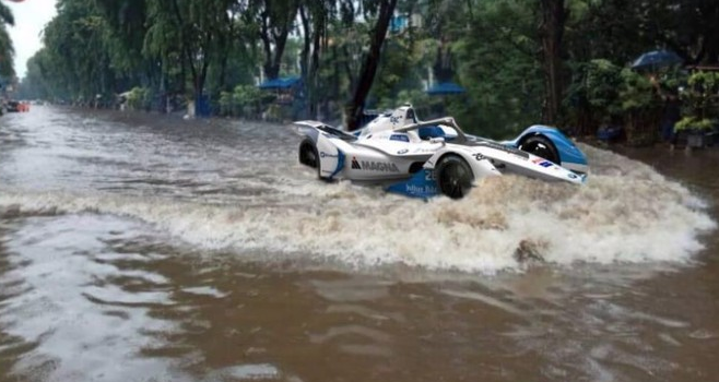 Jakarta Banjir, Apa Kabar Trek Balap Formula E?
