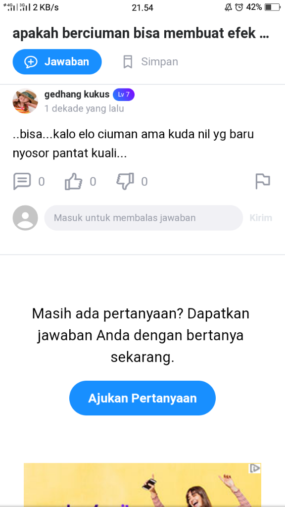 Jawaban Lucu dari Pertanyaan, &quot;Apakah Berciuman Bisa Bikin Bibir Hitam?&quot; Cekidot! 