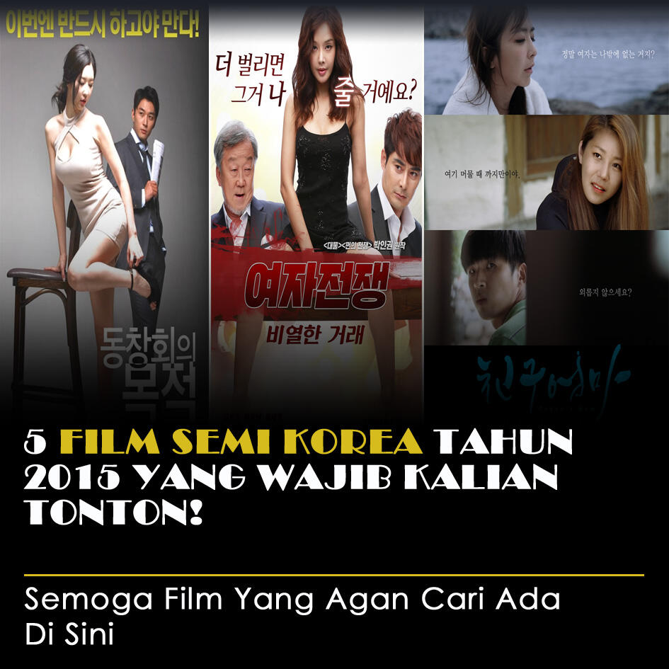 5 Film Panas Korea Tahun 2015 Yang Bisa Bikin Kalian Gelisah Menontonnya Awas Kaskus 