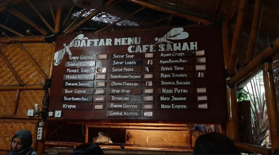 &#91;COC Regional : Makanan&#93; Cafe Sawah Pujonkidul Malang, Sensasi Makan di Kaki Gunung