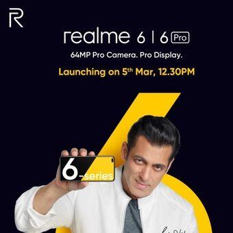 Realme 6 dan Realme 6 Pro Meluncur 5 Maret