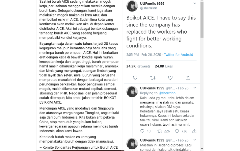 Viral! Banyak Ibu Hamil Keguguran Dibalik Nikmatnya Es Krim AICE