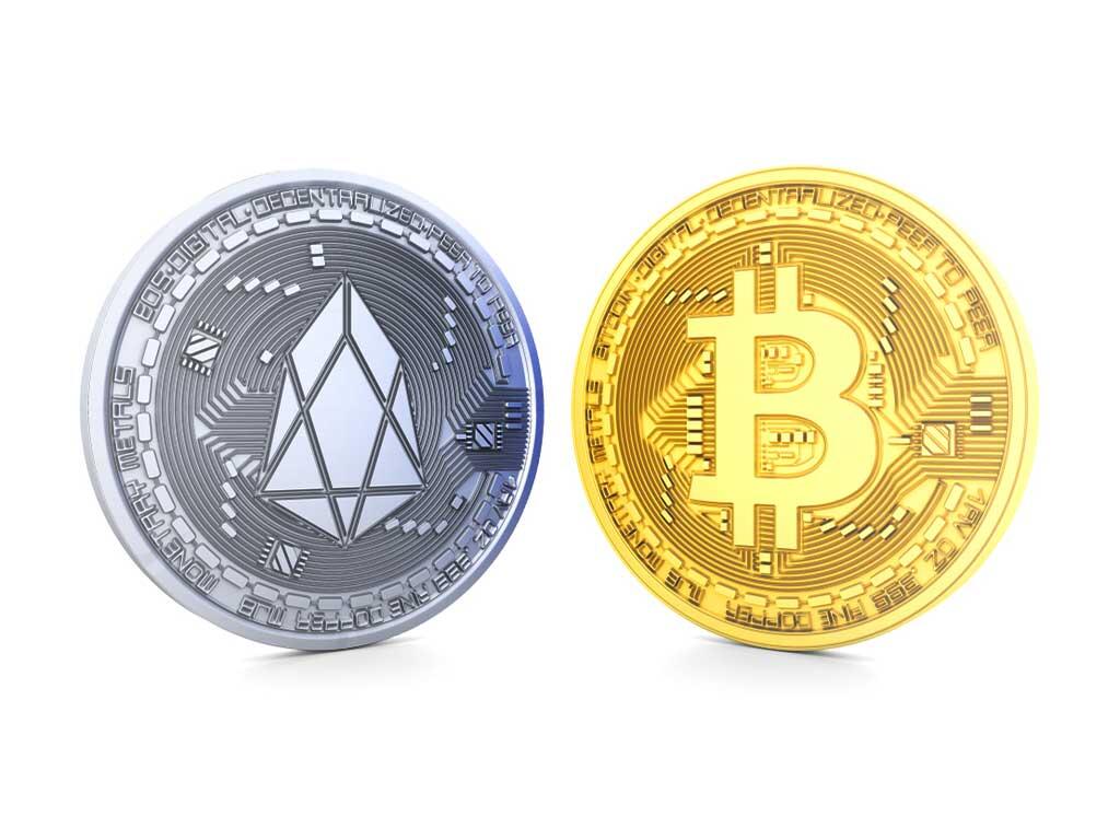 NILAI BITCOIN DAN EOS MELEMAH HINGGA 9%