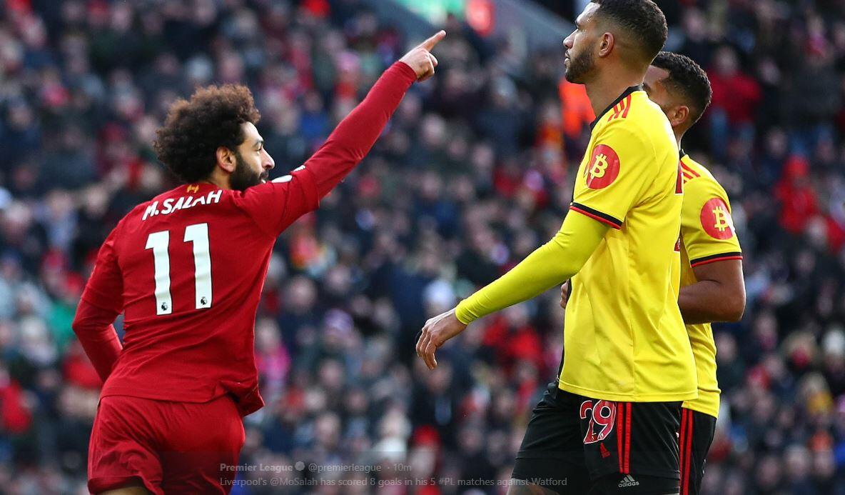 Mohamed Salah, Si Predator Spesialis Watford
