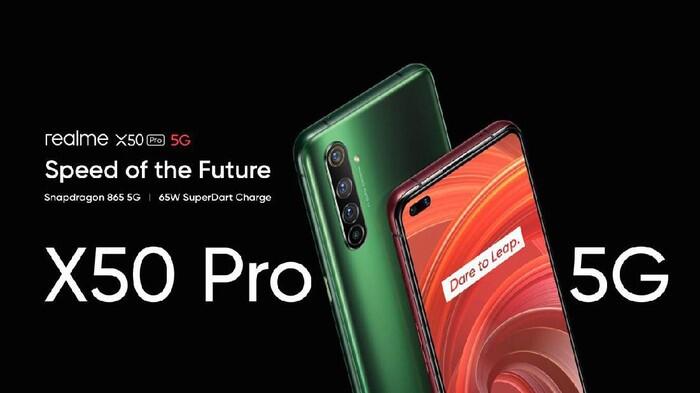 Realme Luncurkan X50 PRO dengan Kecepatan 5G