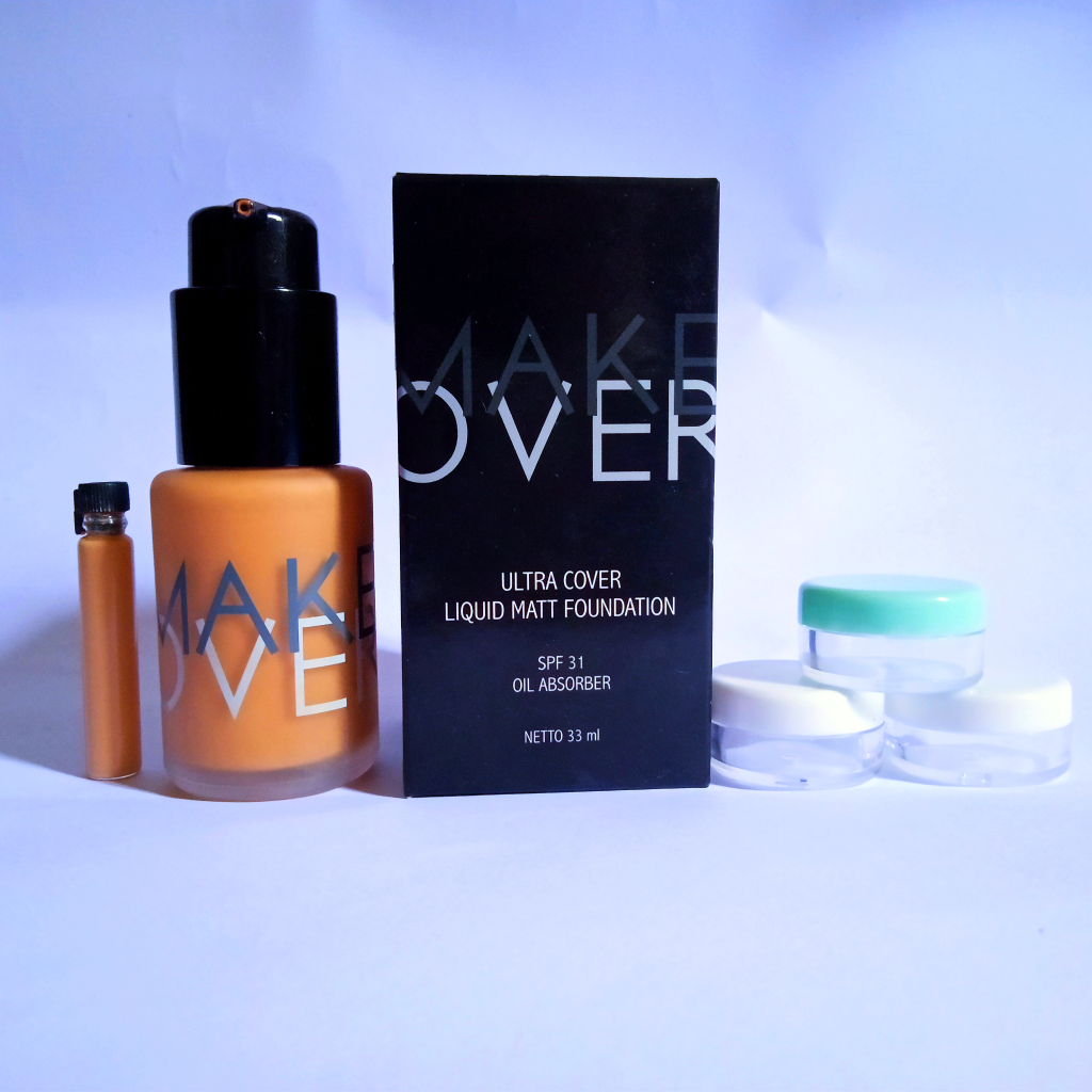 Review Foundation Make Over di Kulit Berminyak dan Berpori Besar (Acne Prone Skin)