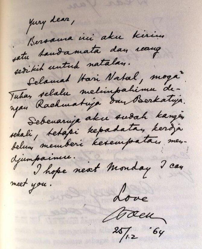 Surat-Surat Cinta Bung karno Yang Romantis Abis, Awas Meleleh!!!